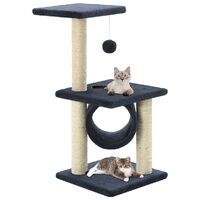 Plush Cat Tree with Play Ball and Perches