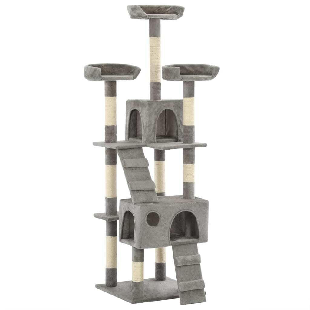 Cat Tree with Sisal Scratching Posts 170 cm