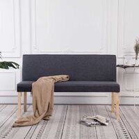 Amruna Padded Fabric Bench