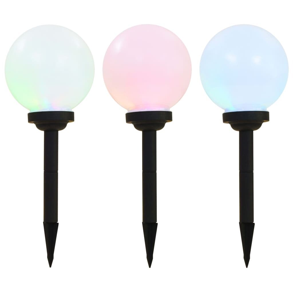 Outdoor Solar Lamps LED Spherical RGB