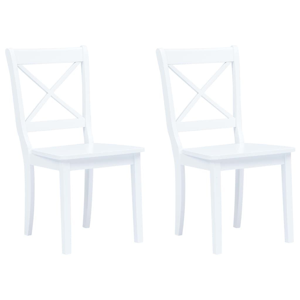 Dining Chairs Solid Rubber Wood
