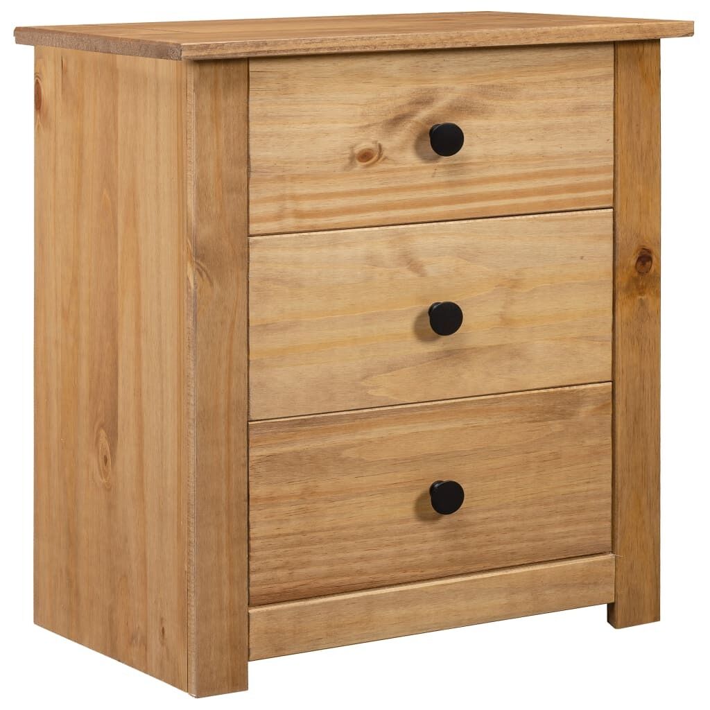 Bluffton Bedside Cabinet 46x40x57 cm Pinewood Panama Range