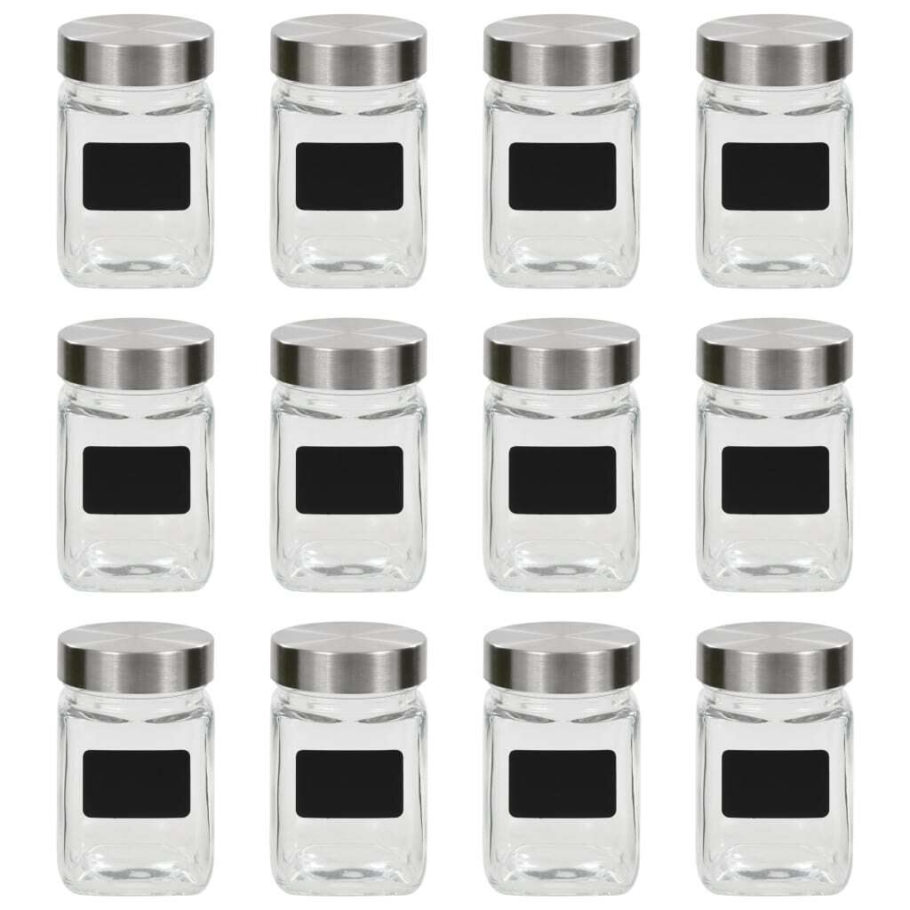 Storage Jars with Sticker 300 ml