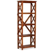 Monrula Solid Acacia Bookcase