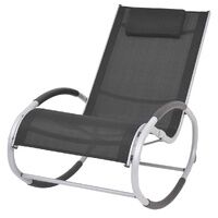 Karunis Oval-Base Outdoor Rocking Chair
