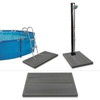 Textured WPC Shower Floor Platform