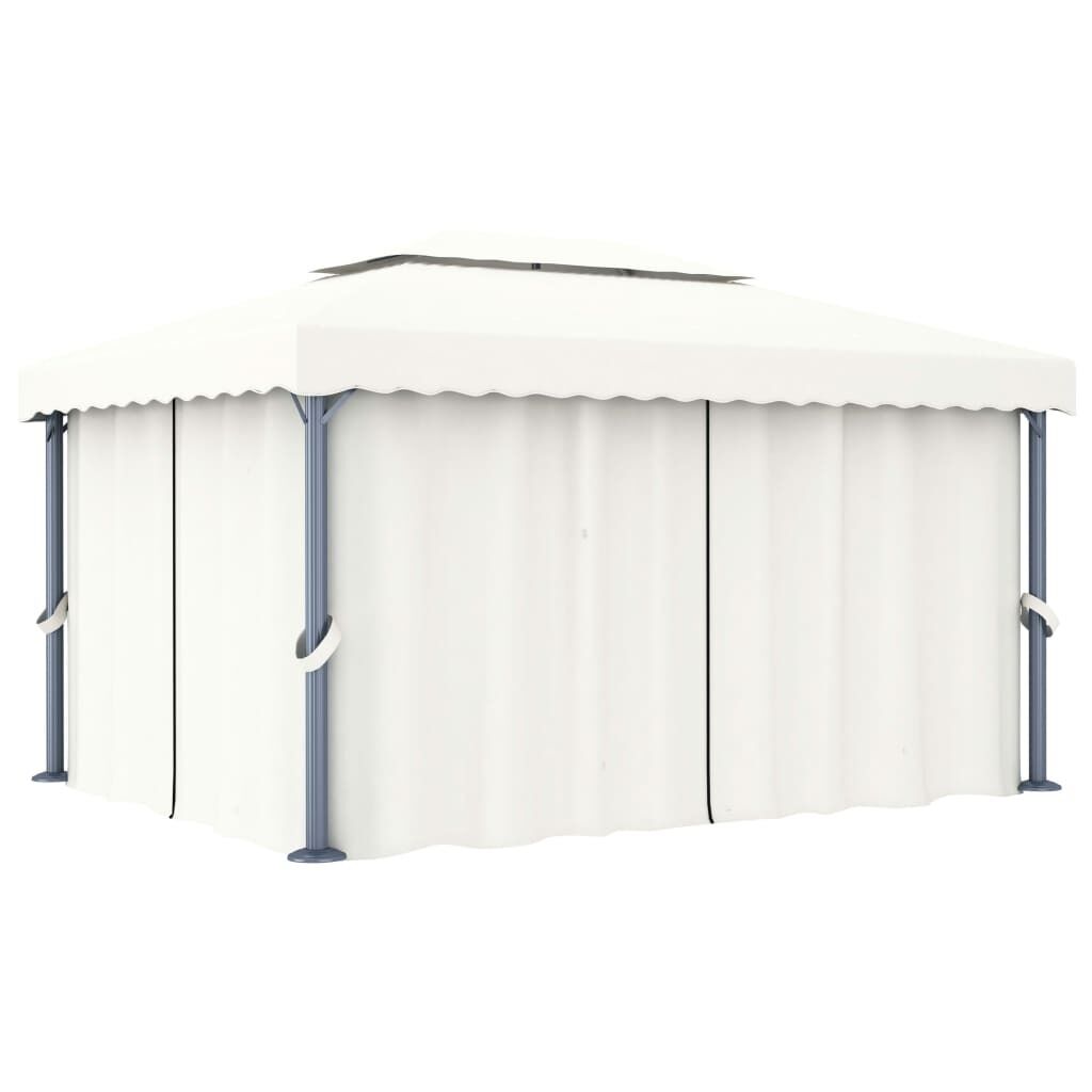 Gazebo with Curtain Aluminium Gazebo With Curtains