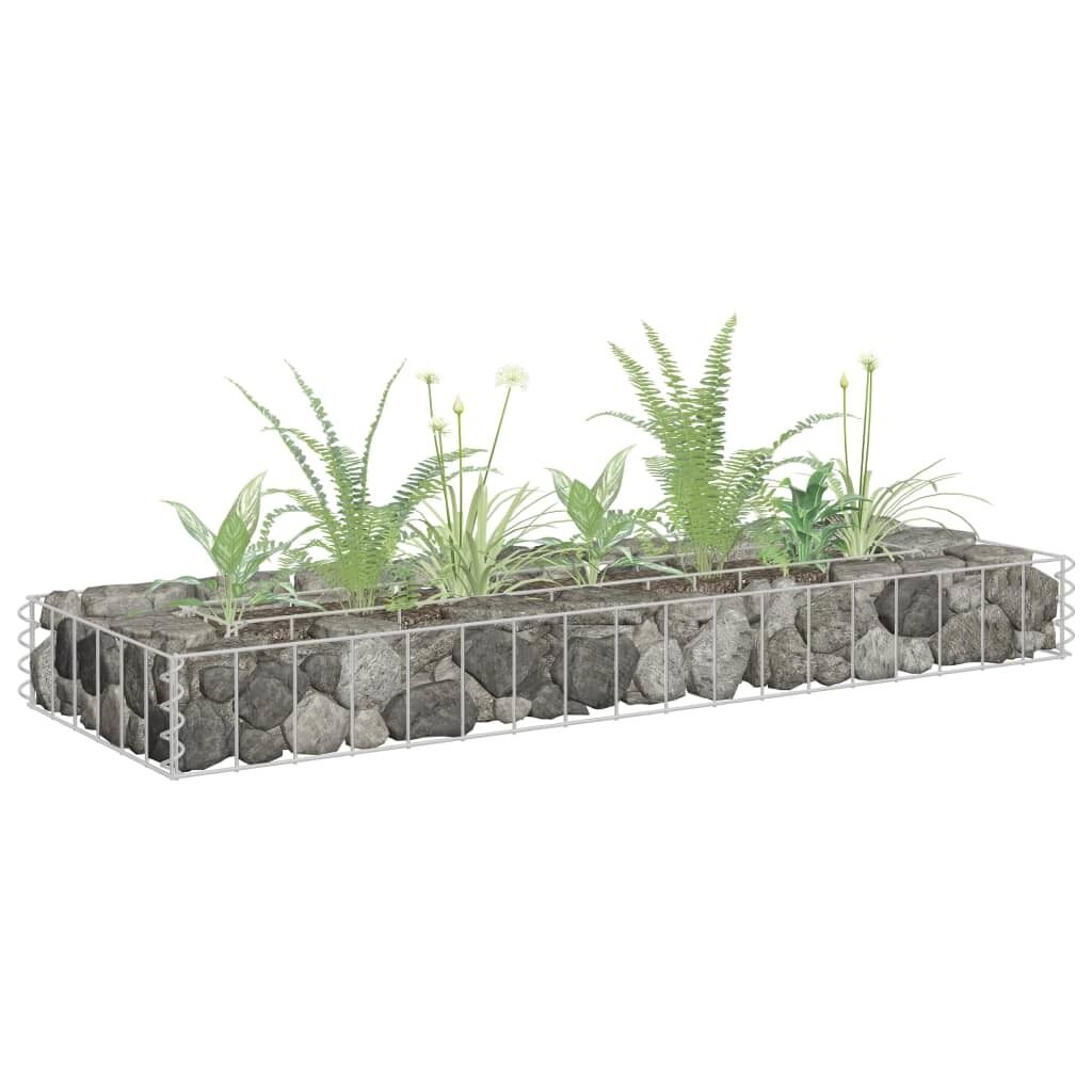 Gabion Raised Bed Galvanised Steel