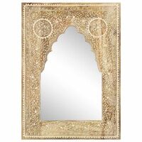 Painted Mango-Frame Accent Mirror