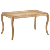 Kuvrisa Curved-Leg Mango Dining Table