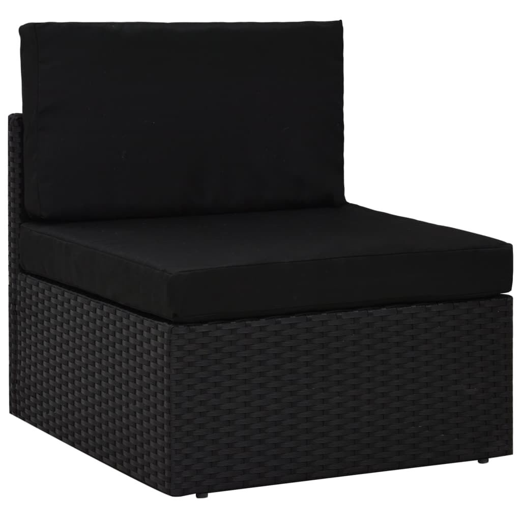 Sectional Sofa Poly Rattan