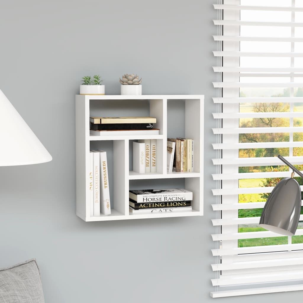 Wall Shelf 45.1x16x45.1 cm Engineered Wood