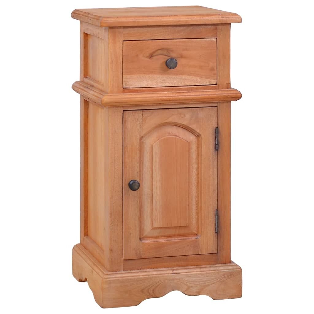 Eastern Bedside Cabinet Solid Mahogany Wood