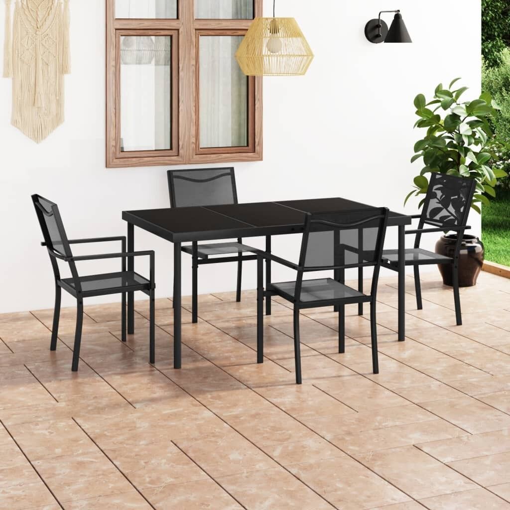 Outdoor Dining Set Steel