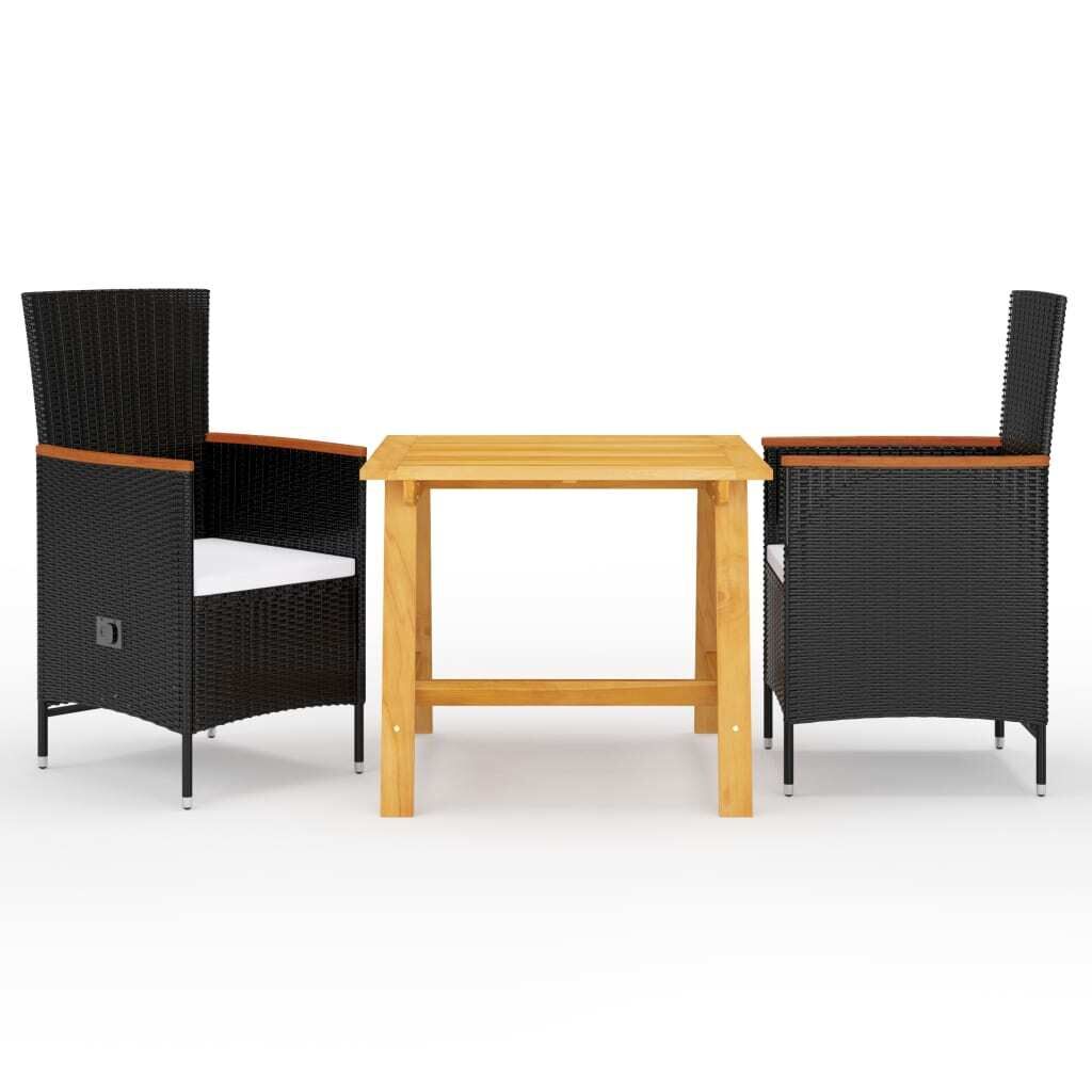 3 Piece Garden Dining Set