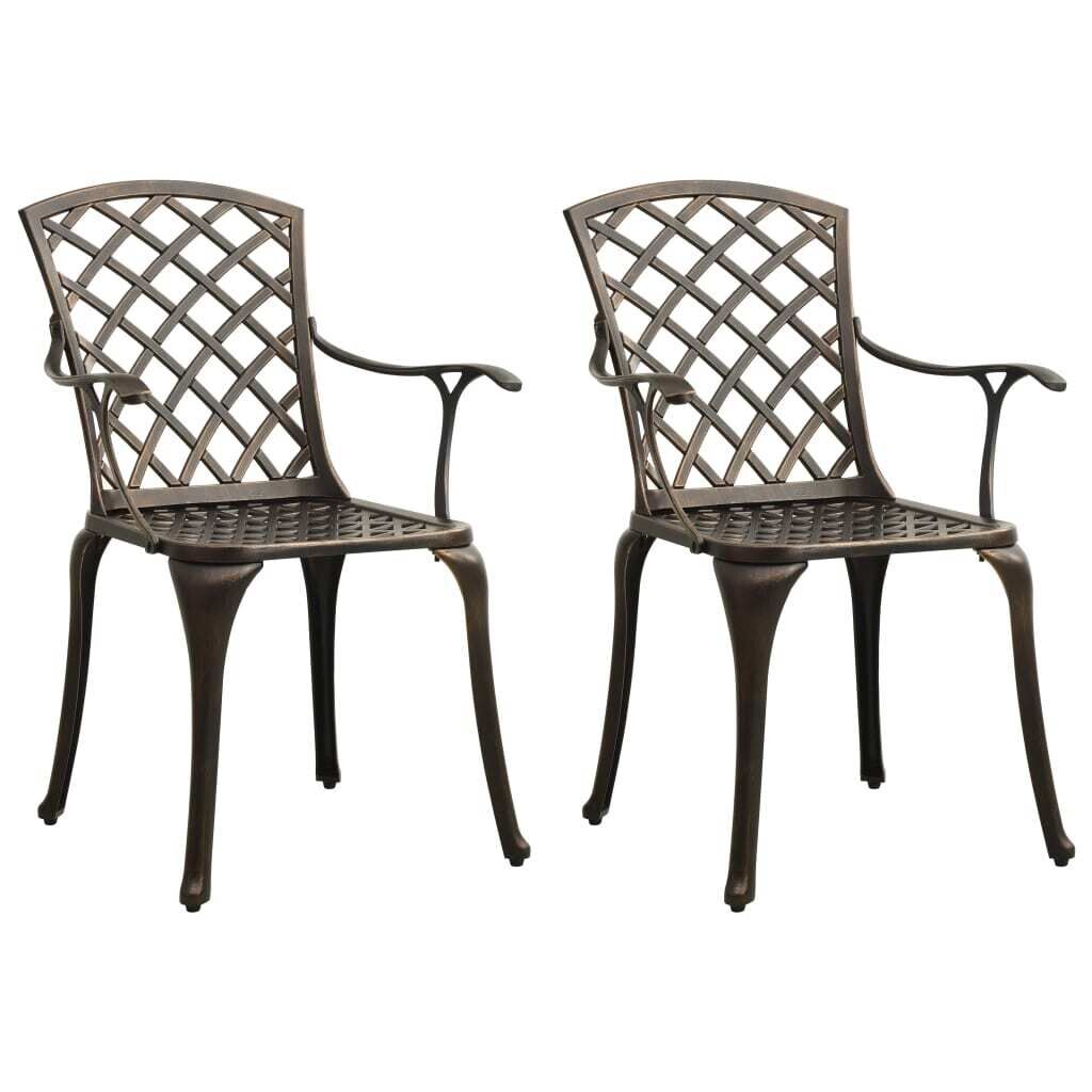 Garden Chairs Cast Aluminium