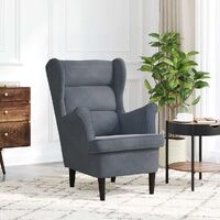Burvemi Padded Velvet Armchair