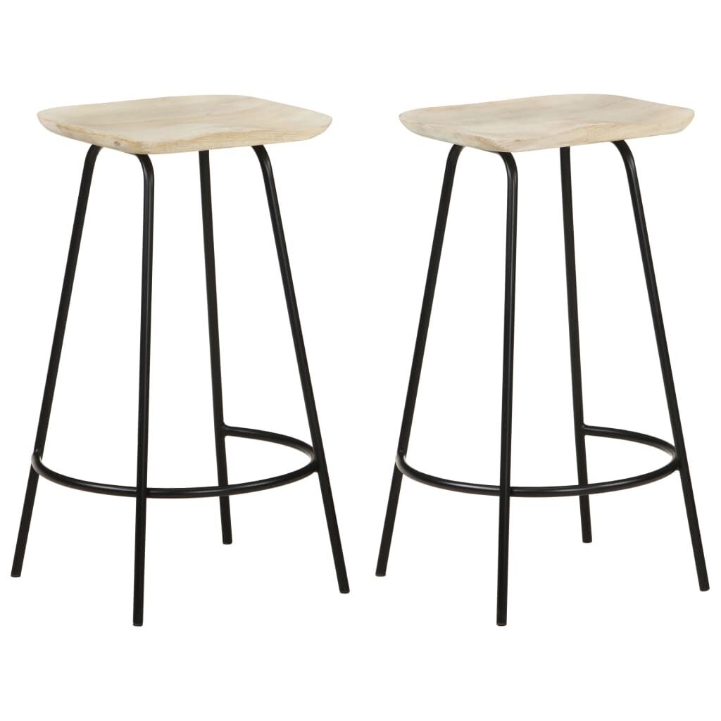 Bar Stools Solid Mango Wood