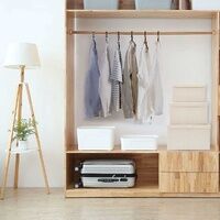 Handled Foldaway Fabric Storage Boxes