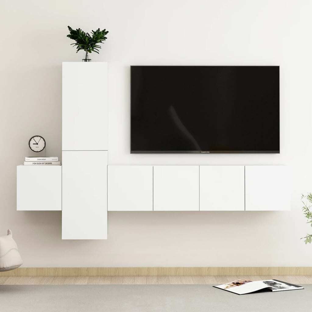 Fareham 5 Piece TV Cabinet Set Engineered Wood