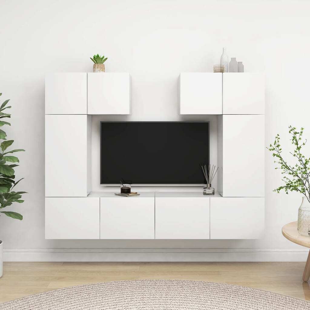 Galion 6 Piece TV Cabinet Set Engineered Wood