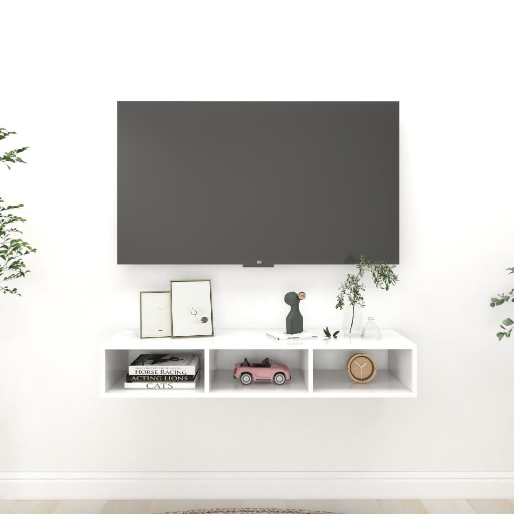 Wall Shelf 102x30x17 cm Engineered Wood