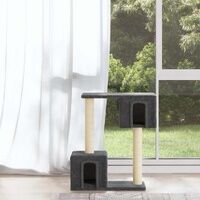 Sisal Cat Activity Tree with Two Hideaways