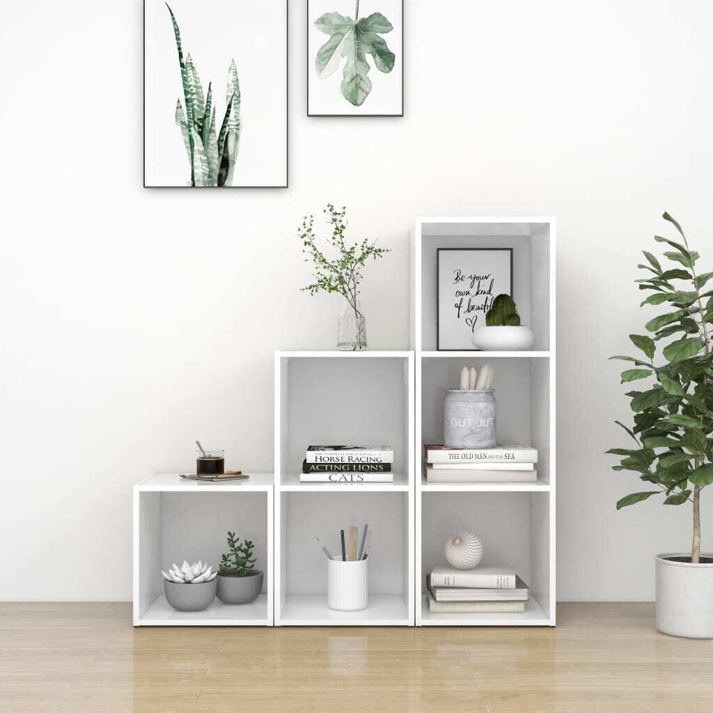 Everett 3 Piece TV Cabinet Set Engineered Wood