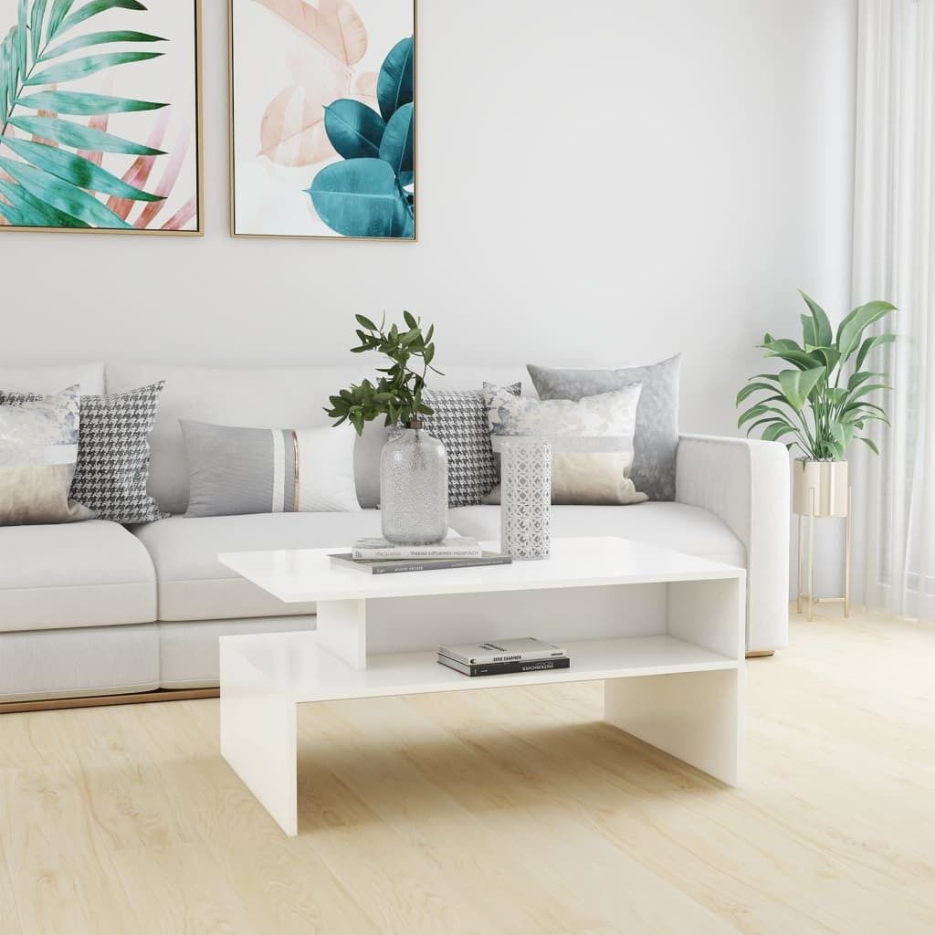 Coffee Table 90x60x42.5 cm Engineered Wood