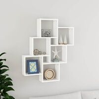 Pemlora Wall-Mounted Cube Shelf