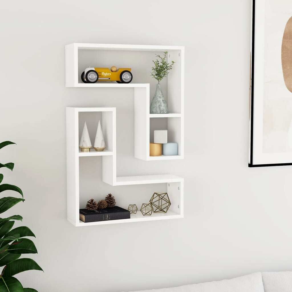 Wall Shelves 2 pcs 50x15x50 cm Engineered Wood