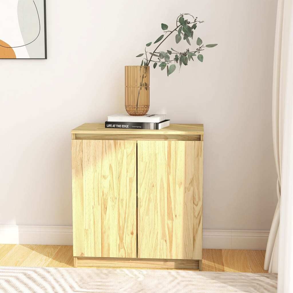 Bountiful Side Cabinet 60x36x65 cm Solid Pinewood