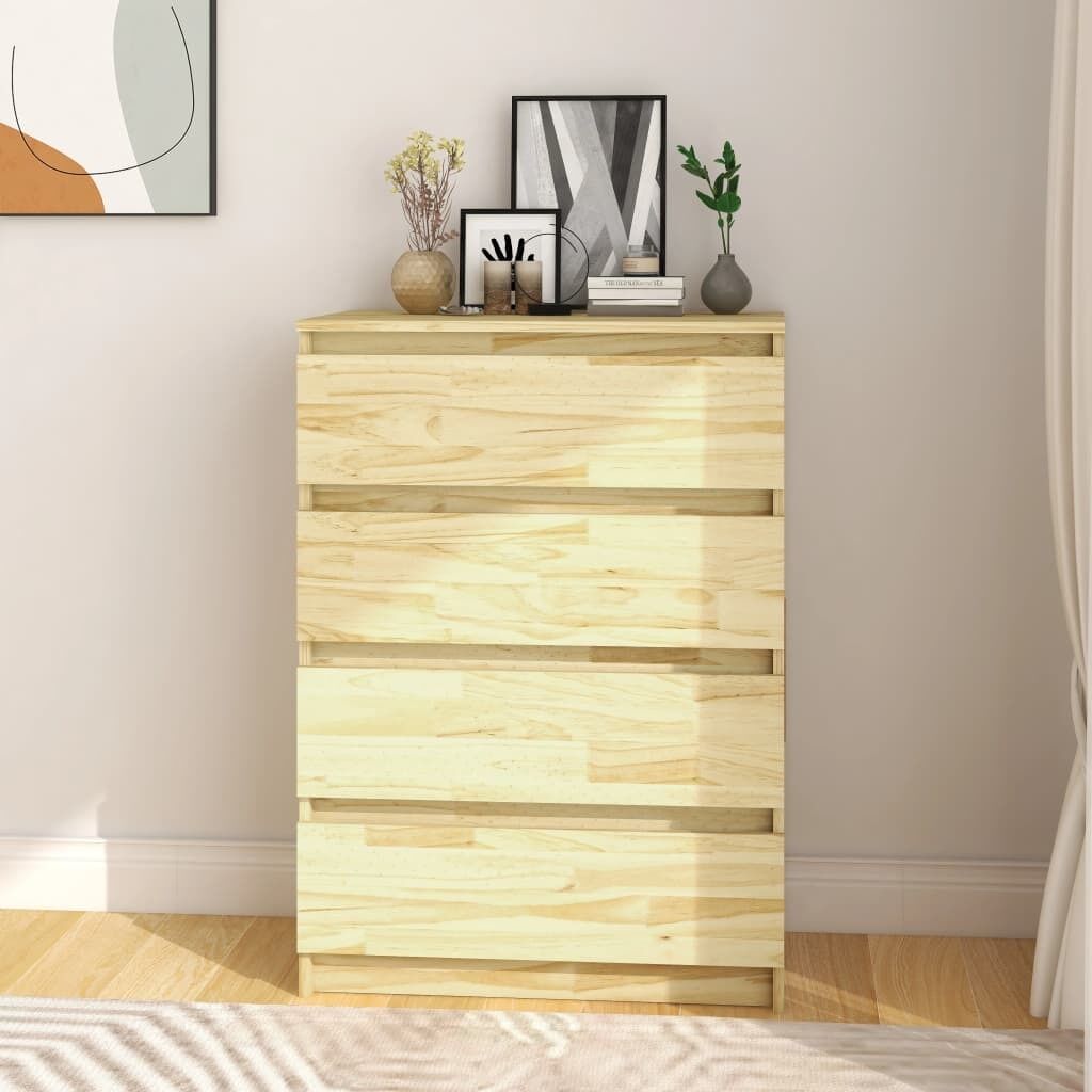 Dartmouth Side Cabinet 60x36x84 cm Solid Pinewood