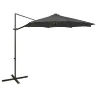 LED Rotating Cantilever Patio Parasol