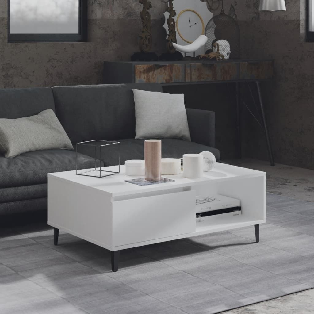 Coffee Table 90x60x35 cm Engineered Wood