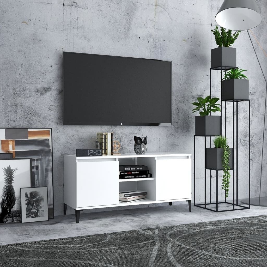 Bingley TV Cabinet with Metal Legs 103.5x35x50 cm