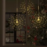 Flexible Copper Starburst LED Light with Remote