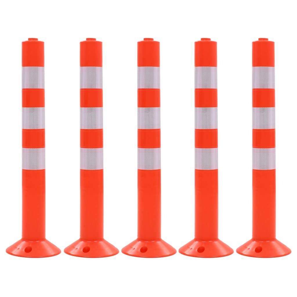 Traffic Control Bollards pcs Plastic 75 cm