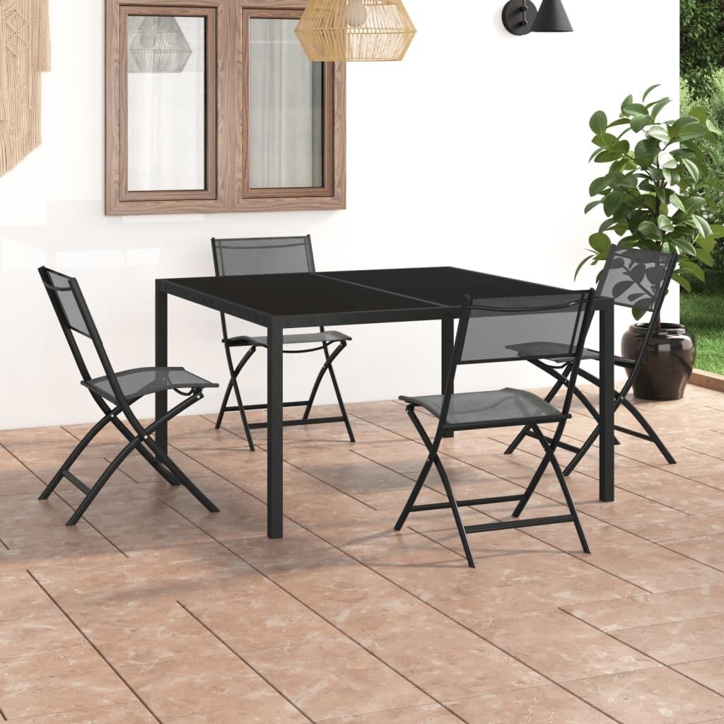 Outdoor Dining Set Steel