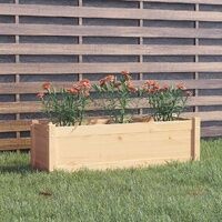 Untreated Pine Planting Trough