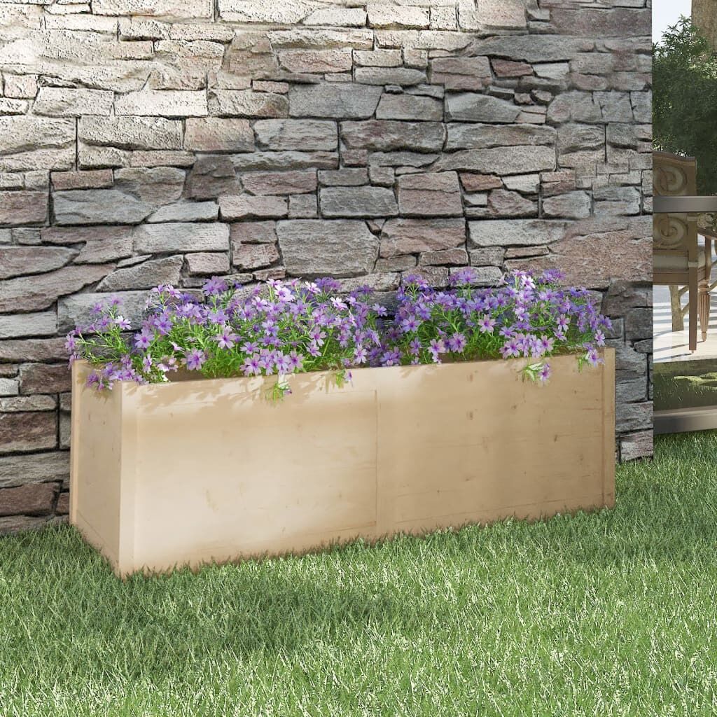 Garden Planter 150x50x50 cm Solid Pinewood