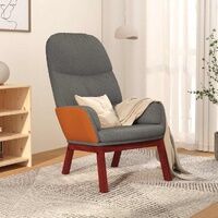 Felrano Mixed-Upholstery Accent Armchair