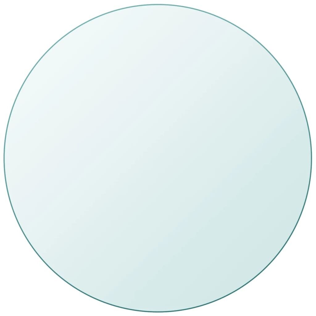 Table Top Tempered Glass Round