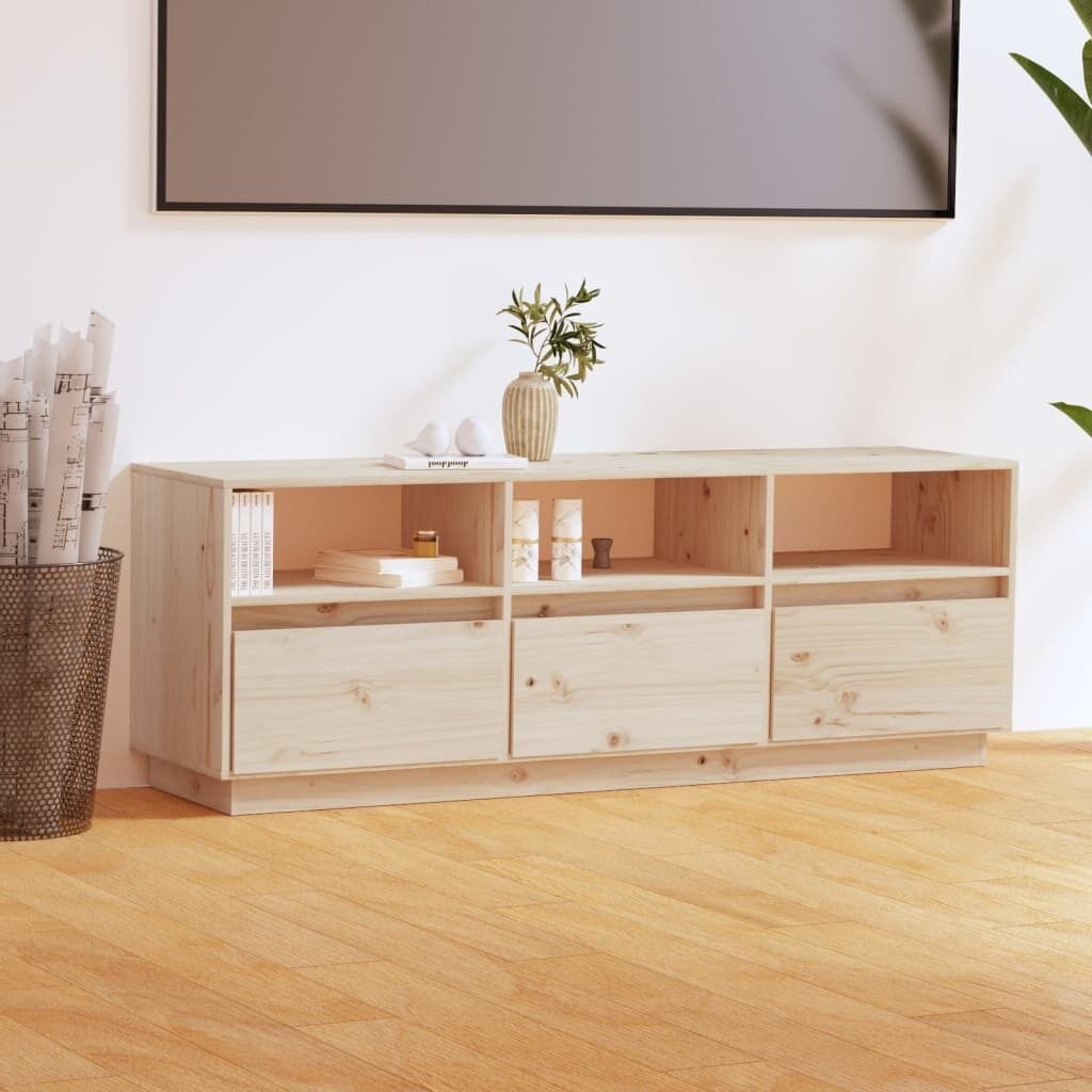 Puente TV Cabinet 140x37x50 cm Solid Wood Pine