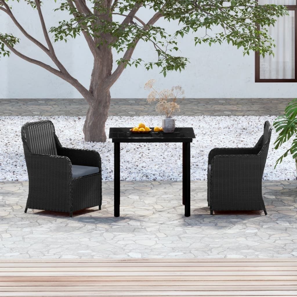 Garden Dining Set with Cushions