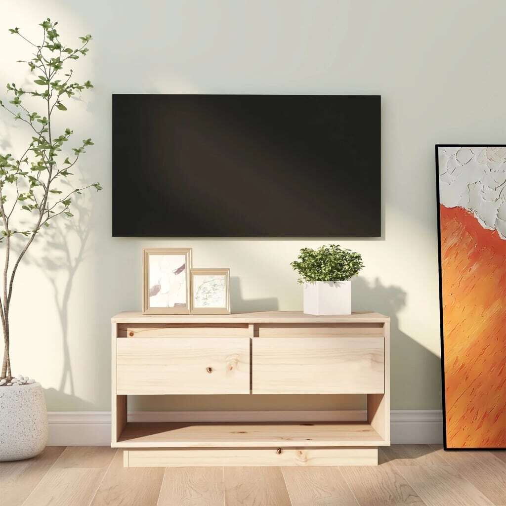 Ramsbottom TV Cabinet 74x34x40 cm Solid Wood Pine