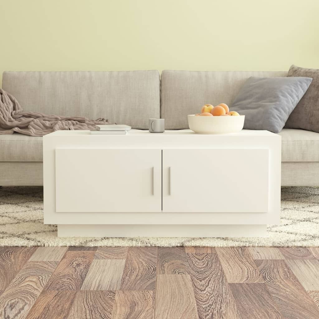 Coffee Table 102x50x45 cm Engineered Wood