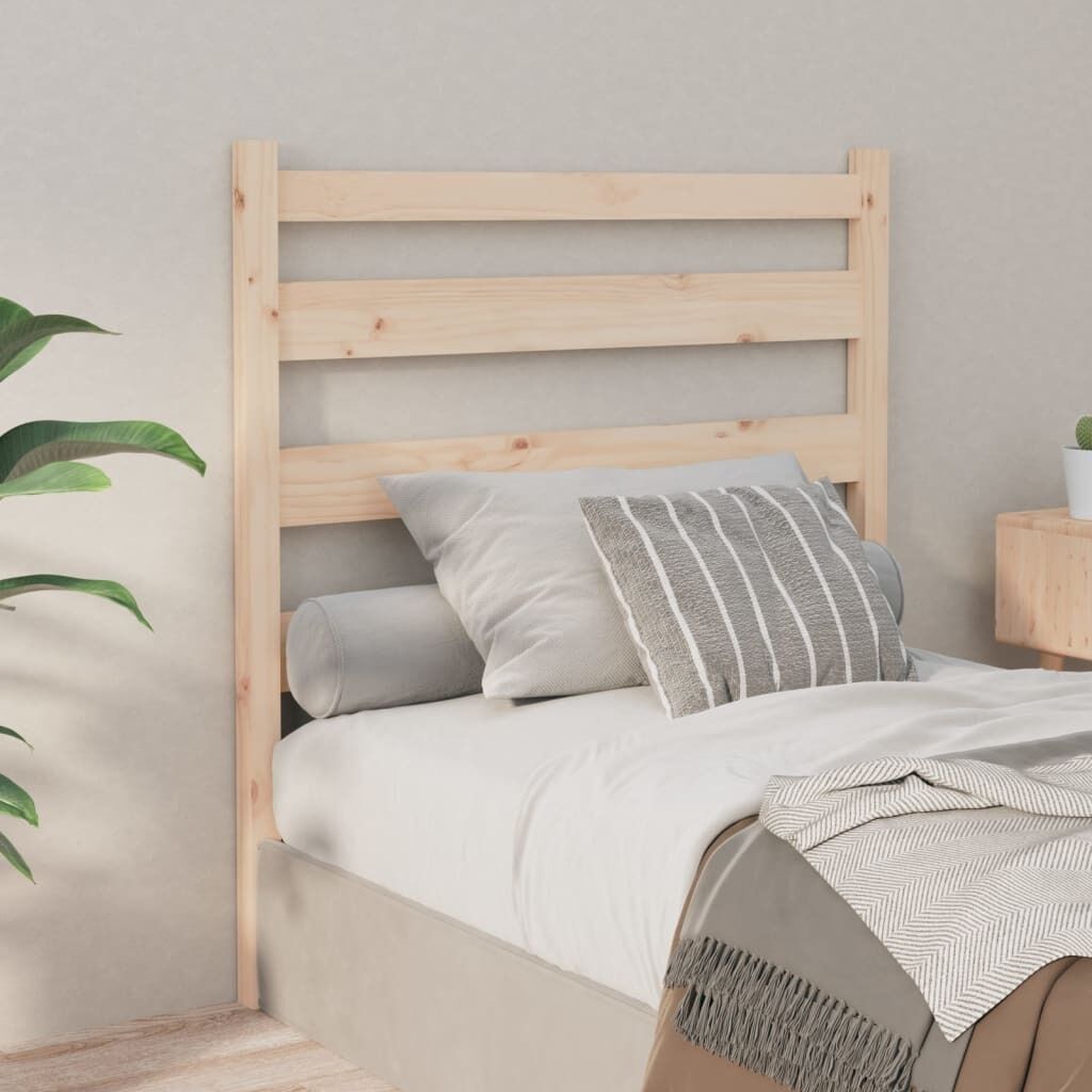 Bed Headboard Solid Wood Pine