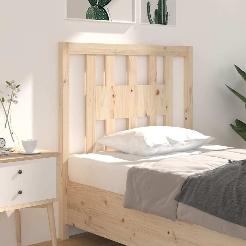 Headboard Solid Wood Pine