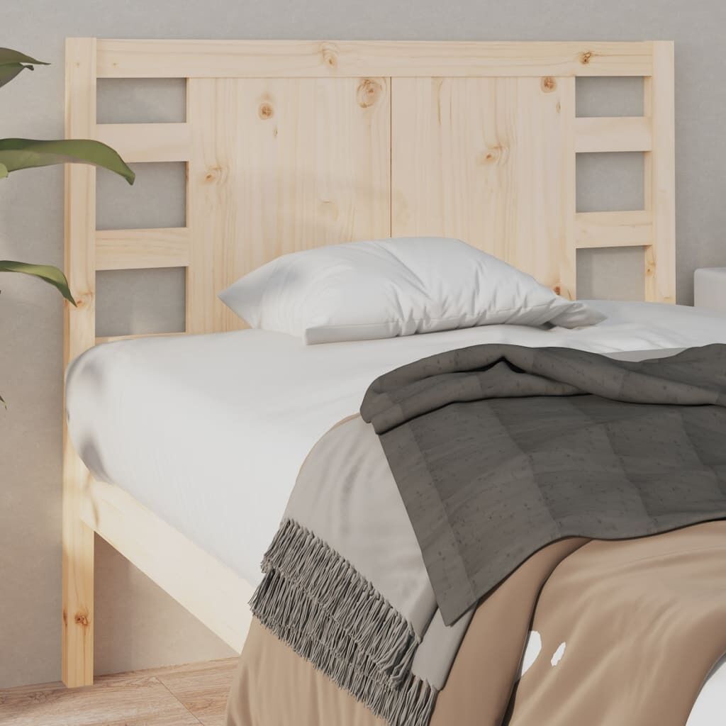 Headboard Solid Wood Pine